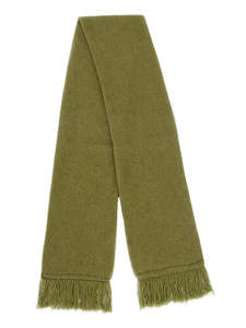 Lothlorian Possum & Merino Unisex Scarf - Olive