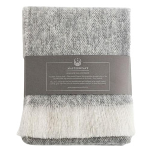 Organic Merino Scarf - Stone