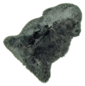 Single Large Sheepskin Rug - Thyme