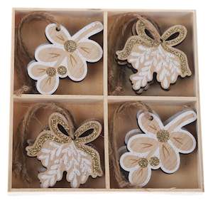Christmas: Christmas - Wooden Box Set (8) | Flower