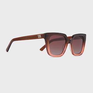 Eyewear: Soek Sunglasses - Harper | Ombre Brown