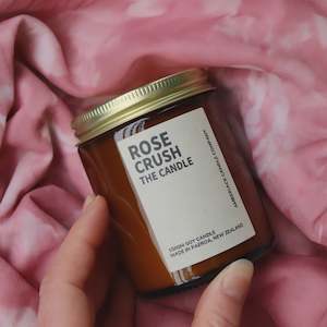 Gifts Under 30: Amberjack Candle - Rose Crush