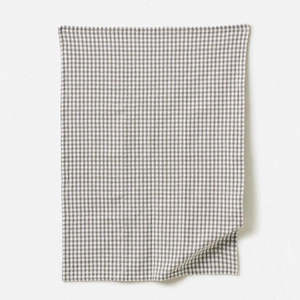 Citta: Citta Tea Towel - Gingham Grey
