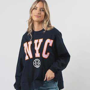 Elevate Your Outfit: Sunday Sweater - NYC | Navy
