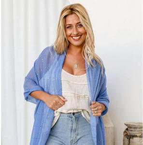 Elevate Your Outfit: Plain Sequin Scarves