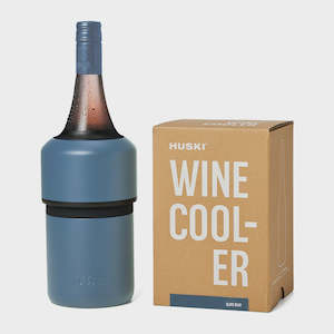 Huski: Huski Wine Bottle Cooler - Slate Blue