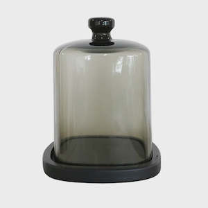 New Arrivals Home: Perfumery Glass Dome with Wooden Base