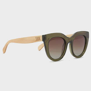 Eyewear: Soek Sunglasses - Milla Khaki