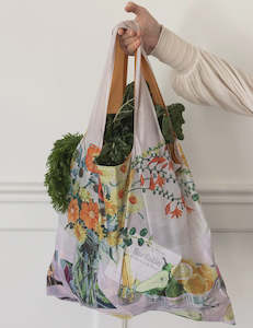 Accessories Clothing: Reusable Large Shopping Bag -Early February Bouquet