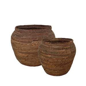 Nala Planter Baskets - Rounded
