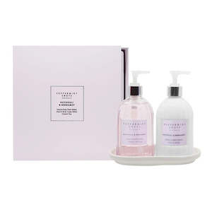 All: Peppermint Grove Hand + Body Wash and Cream Set - Patchouli + Bergamot