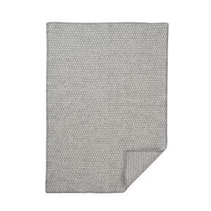 Baby Care: Klippan 100% Wool Baby Bassinet Blanket - Knut | Light Grey