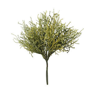 House Plants: Faux Plant - Coral Grass Bush 28cm