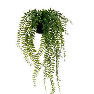 House Plants: Faux Plant - Potted Sword Fern