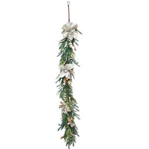 All: Christmas Magnolia Garland - Champagne