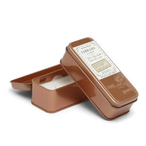 Paddywax Library Travel Tin - John Steinbeck | Smoked Birth + Amber