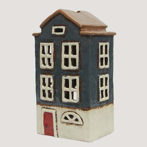 French Collection: Alsace Tealight House Nordic - Navy