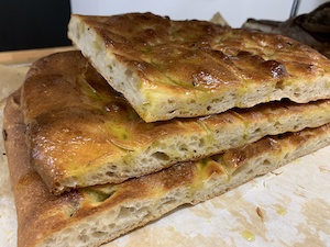 Products: Focaccia Slab 500g - Shelly Bay Baker