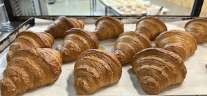Products: 2 x Buttery Croissants - Shelly Bay Baker