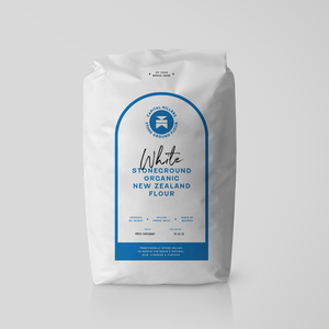 Products: 20kg Organic White NZ Stoneground Flour - Shelly Bay Baker