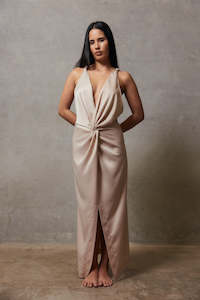 Bias Dress: Florence Twist Front Dress