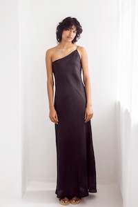 Dresses 1: Aahana Bias Dress - black