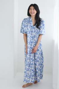 Iva Cotton Dress ( Exclusive print )