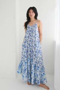 Blue Bell Cotton Dress