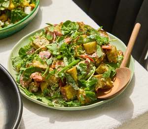 Christmas: Kumara + Chorizo Salad