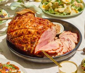 Christmas: Whole Baby Bordeaux Ham
