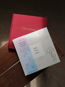 Christmas Photo Albums Journals Personalised Gifts: Bundle | Baby Book & Christmas Memories