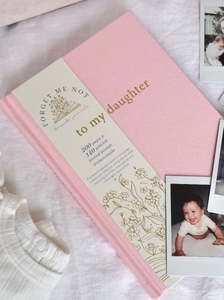 Our Best Selling Journals Photo Albums: Personalised Baby Journal | to my daughter | classic
