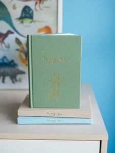 Personalised Baby Journal | to my son | illustrated