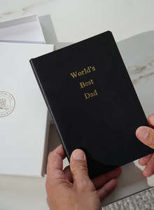 Self Care Personalised Linen Journals: Personalised Notebook | Softcover Leather Lined Journal