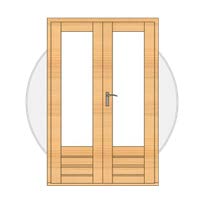 Modern Double Doors