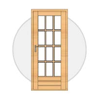 Products: Single Untreated Door