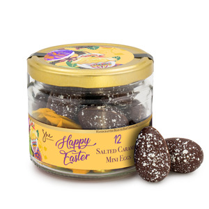 Handcrafted Chocolate: 12 Salted Caramel Mini Eggs - 144g