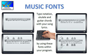 Products: TwoTix Music Fonts Mysite