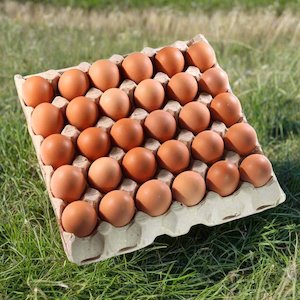 Shevington Farm Mixed grade free-range eggs in trays of 30