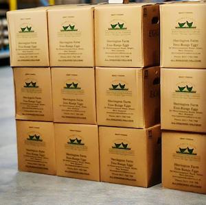 Shevington Farm Mixed Grade Free-Range eggs  in Bulk Carton
