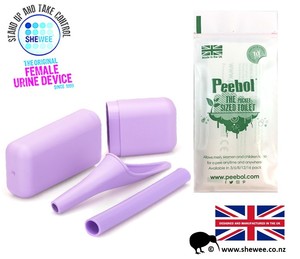 Products: She Pee Car and Camp Pack - Shewee