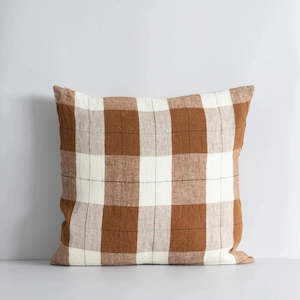 Sale: Willis Cushion - Tobacco/Ivory