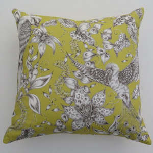 Sale: Kayyam Cushion - Chartreuse