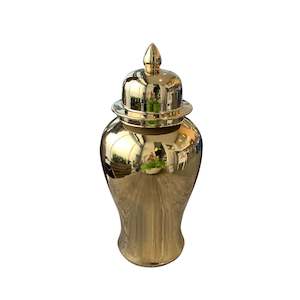Sale: Temple Jar - Medium Gold