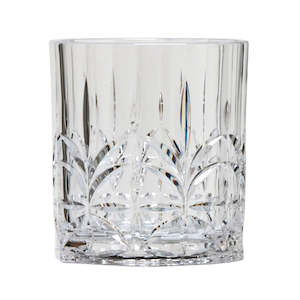 Glassware: Acrylic Crystal Short Tumblers - Set of 6
