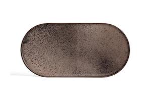 Tray - Oblong Bronze Mirror