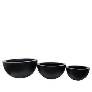 Outdoor Planters 1: Awatere Outdoor Planter - Black (3 Sizes)