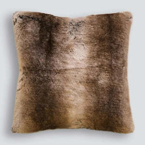 Cushions: Fur Cushion - Sable (3 Sizes)