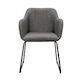 Folio Dining Chair - Charcoal Fabric