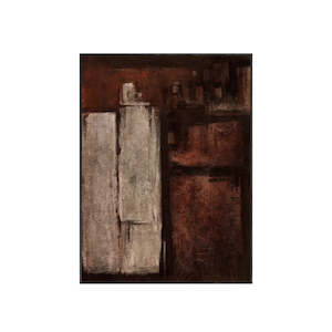 Heavy Textured & Framed Canvas Art - Riven